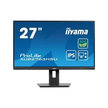 iiyama ProLite XUB2763HSU-B1 computer monitor 68.6 cm (27") 1920 x 1080 pixels Full HD LED Black